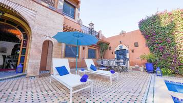 Villa, 4 Bedrooms, Smoking, Private Pool | Terrace/patio