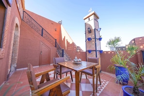 Villa, 4 Bedrooms, Smoking, Private Pool | Terrace/patio - Luxurious Aghmat Villa With Private Pool and Panoramic Mountain Views (Ourika)