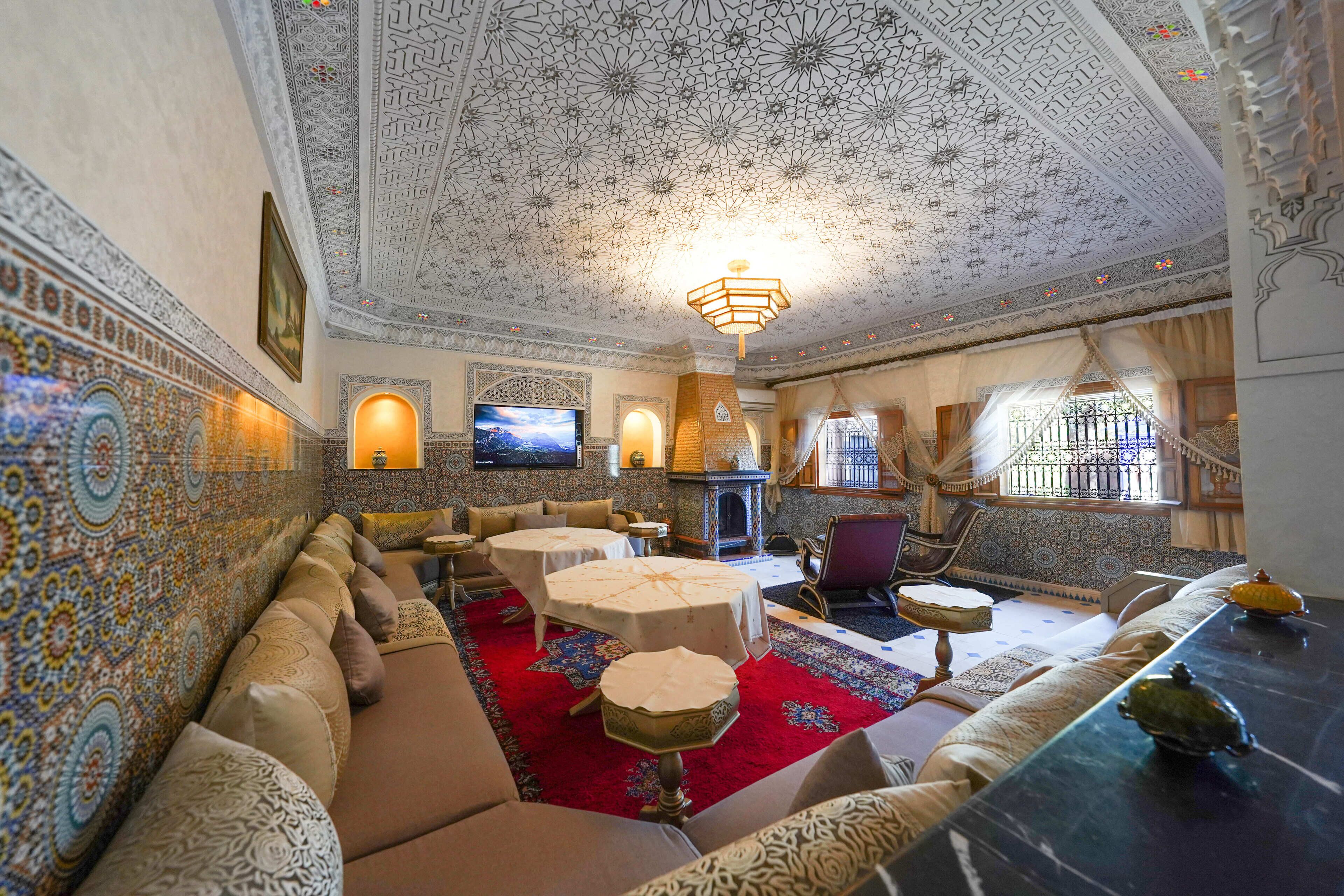 Villa, 4 slaapkamers, roken, privézwembad | Woonkamer