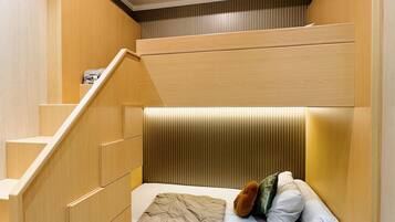 Apartemen Superior, 2 kamar tidur, dapur, pemandangan kota | 2 kamar tidur, minibar, tirai kedap cahaya, dan kedap suara