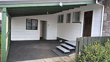 Fassade der Unterkunft