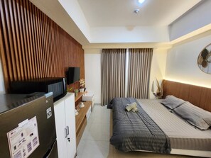 Deluxe-Studio, Balkon, Stadtblick