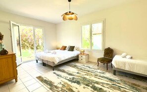 6 habitaciones y ropa de cama 