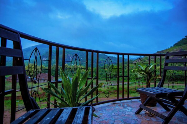 Ayanladun | Balcony view - KAP Film Village & Resort (Igbo Ijaiye)