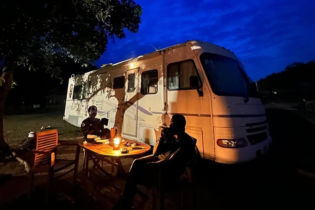 Director's Motorhome | 1 bedroom, premium bedding, Tempur-Pedic beds, in-room safe