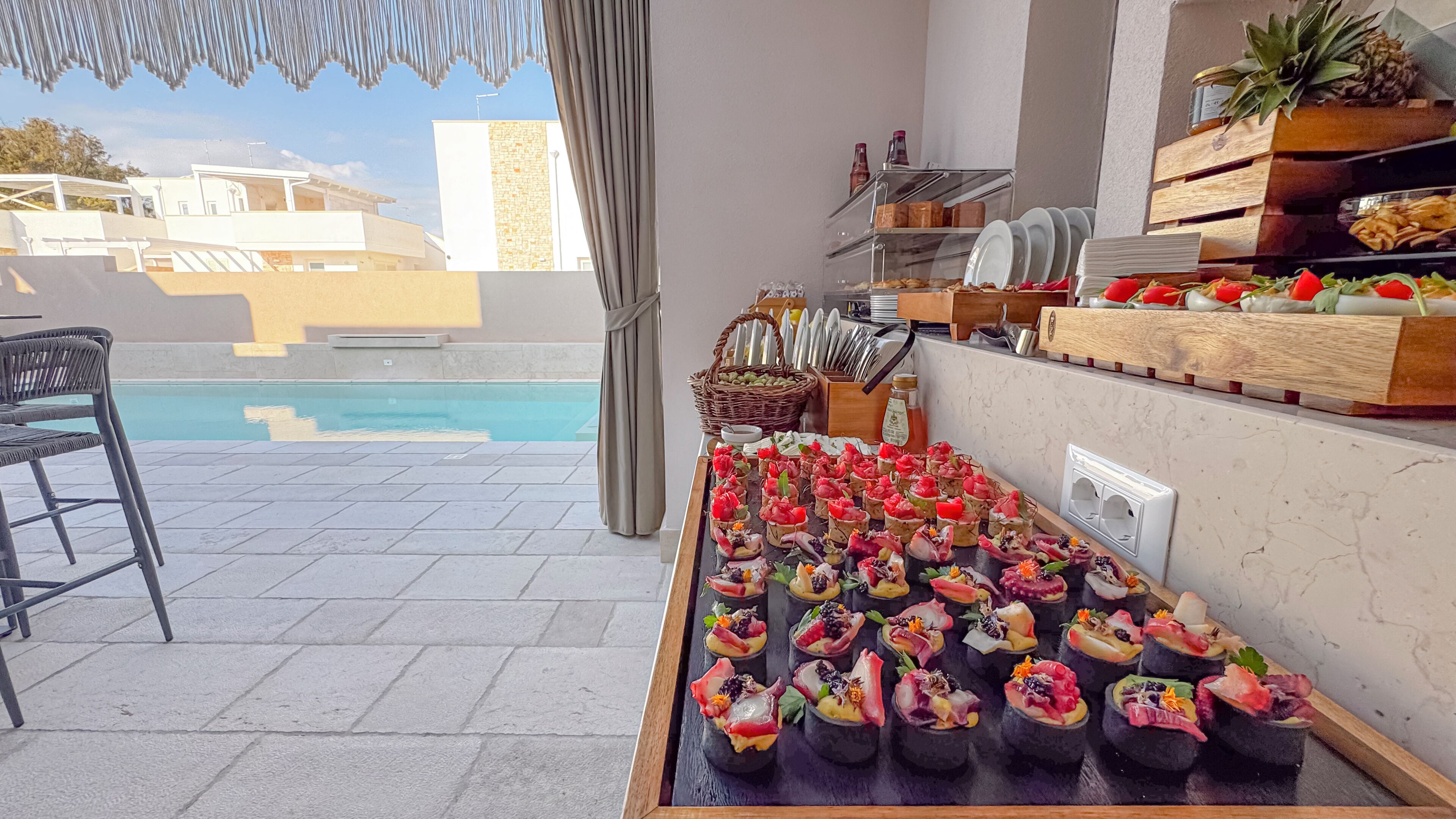 Colazione a buffet inclusa, servita tutte le mattine 