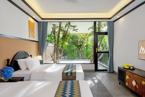 Literie de qualité supérieure, articles gratuits dans le mini-bar