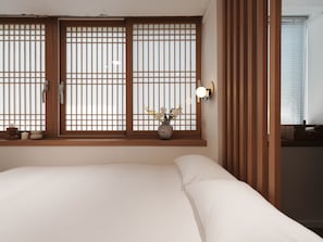 Family Double or Twin Room, 2 Double Beds, City View | Premium bedding, pillowtop beds, laptop workspace, free WiFi