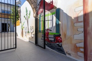 Entrada de la propiedad