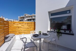 Leilighet, byutsikt | Balkong