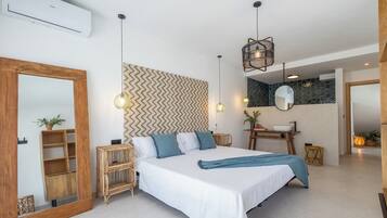 4 slaapkamers, een strijkplank/strijkijzer, gratis wifi, beddengoed