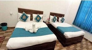 Family Studio, City View | Desk, laptop workspace, soundproofing, bed sheets - Hotel The NV Grand Palace Vrindavan (Vrindavan)