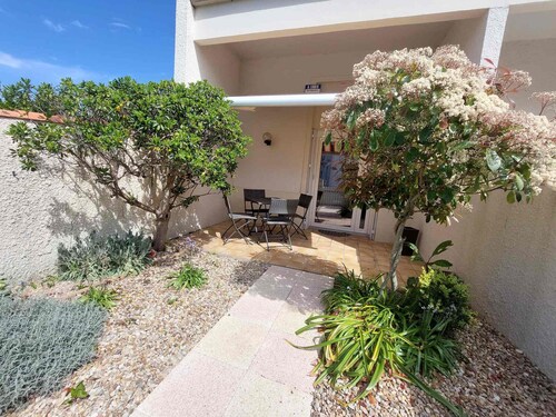 Appartement calme 4 pers, terrasse, parking privé