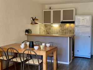 Dining - Functional apartment 2 rooms, pets allowed, ski-in/ski-out (Les Deux Alpes)