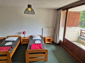 1 bedroom - 2-room apartment, south balcony, ski-in-ski-out, pets allowed (Les Deux Alpes)