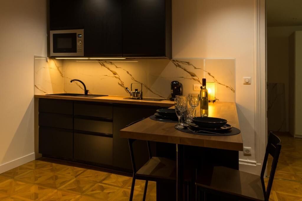 Appartement Deluxe, vue ville | Cuisine privée