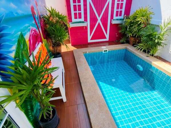 Villa familiale, 3 chambres, vue sur la piscine | Vue de la chambre