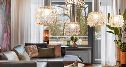 Stilvolles Design-Apartment mit Kamin - 5 Personen