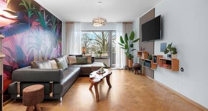 Stilvolles Design-Apartment mit Kamin - 5 Personen