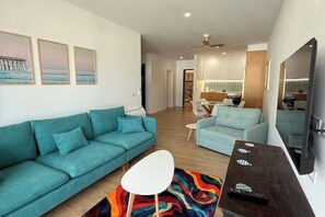 Smart TV - Possum Apartment Radhime : Your Family's Perfect Beach Retreat (Orikum)