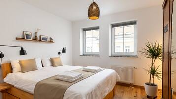 2 sovrum, strykjÀrn/strykbrÀda, gratis wi-fi och sÀngklÀder