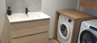 Apartment with exterior