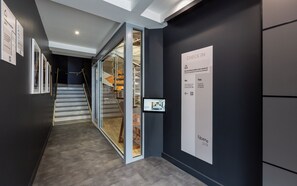 Check-in/check-out kiosk