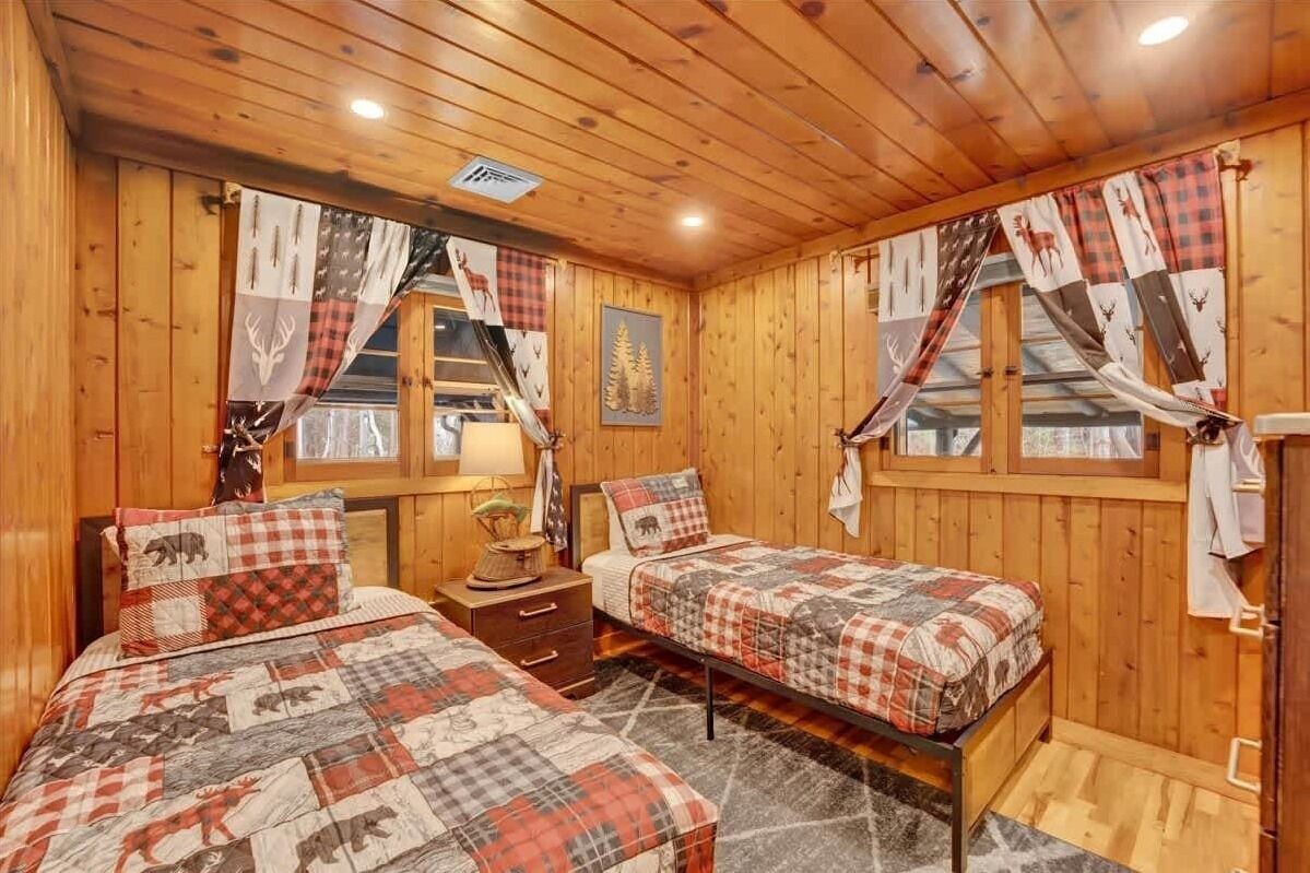 2 室のベッドルーム、WiFi、ベッドシーツ