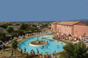Udendørs pool, opvarmet pool