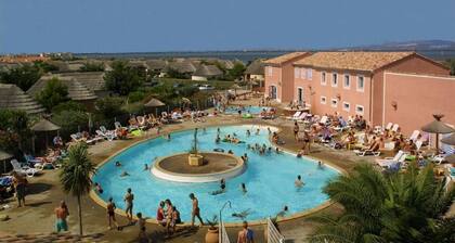 Mas 6/7 pers Air-conditioned; Garden; Swimming pool 5 min beach Barcares ILE DES PECHEURS
