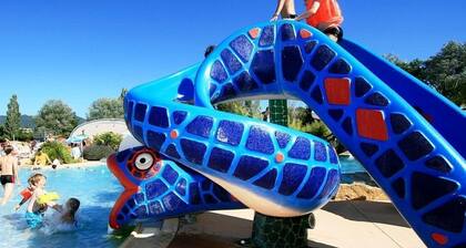 Mas 6/7 pers Air-conditioned; Garden; Swimming pool 5 min beach Barcares ILE DES PECHEURS