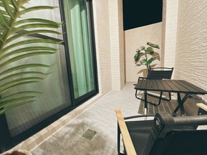 Comfort tweepersoonskamer | Terras