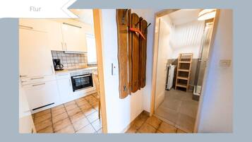 Refrigerador, horno, placa de cocina, cafetera/tetera