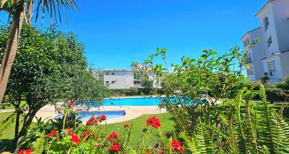 Belle terrasse avec vue sur la mer