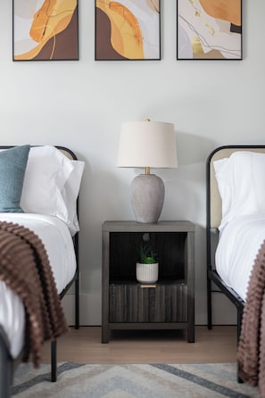 3 habitaciones, escritorio, cuna de viaje y wifi gratis