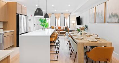 Quick PATH access-NYC Metlife Stadium Traveler’s 3BR Modern Designer Home