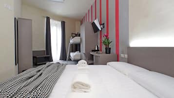In-room safe, desk, laptop workspace, free cribs/infant beds