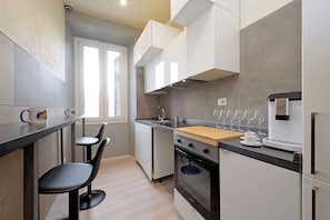 Shared kitchen - Termini Comfort rooms by Flatinrome (Rome)