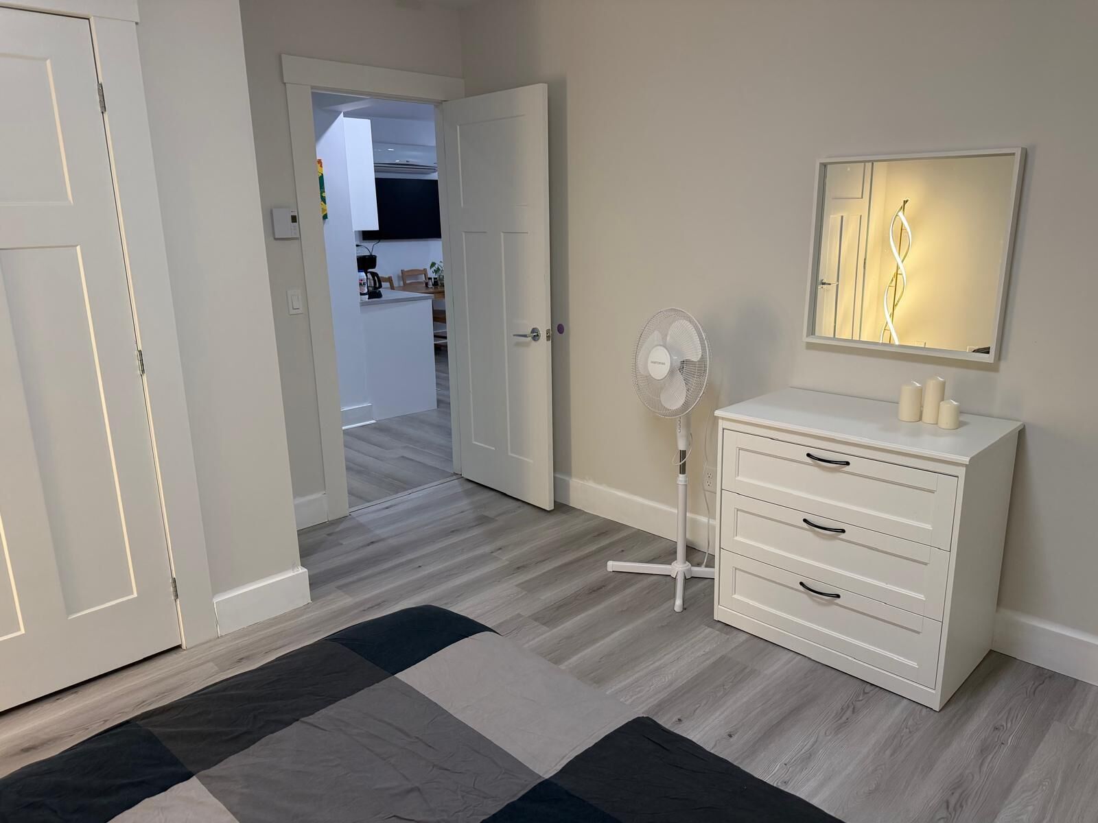 2 bedrooms, desk, iron/ironing board, free WiFi