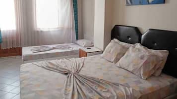 Premium bedding, minibar, desk, soundproofing