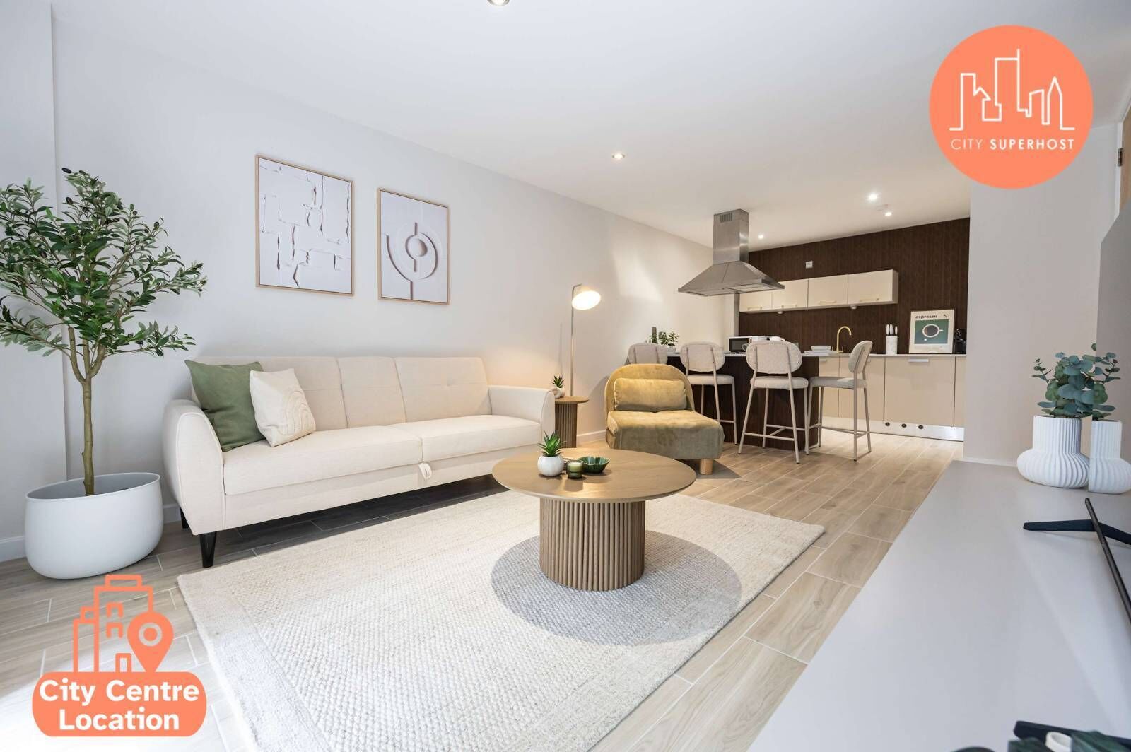 Televisión, oficina