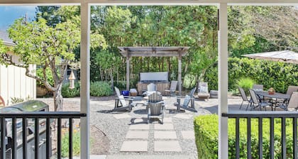 Charming 4BR Wine Country Getaway w/ Spa & Firepit