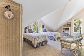 4 bedrooms, iron/ironing board, travel crib, WiFi