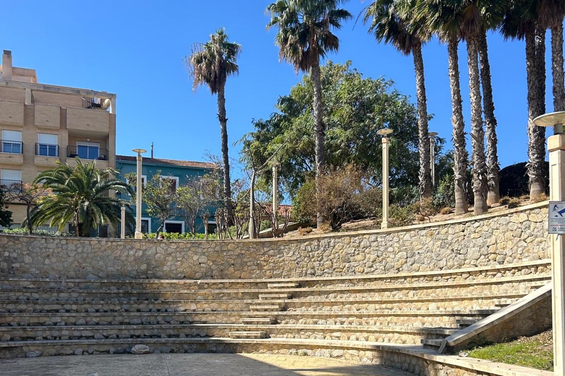 Parco della struttura