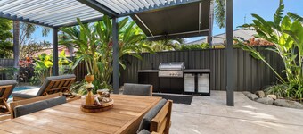 Beachside Family Oasis w/ Private Pool & BBQ