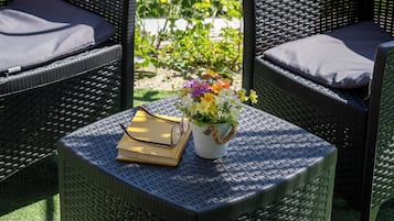 Panoramic Apartment, Sea View | Terrace/patio