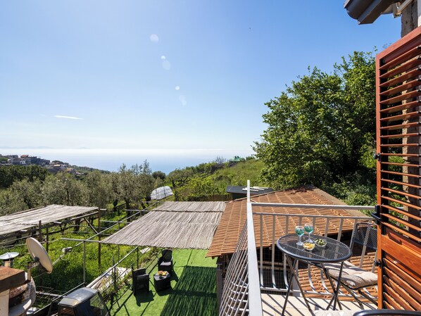 Panoramic Apartment, Sea View | Balcony view