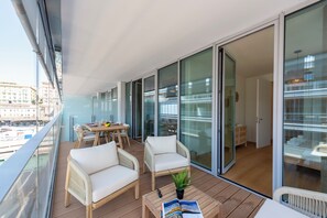 标准公寓, 多间卧室, 临海 (Sea View Apartment Genova Waterfront) | 室外用餐
