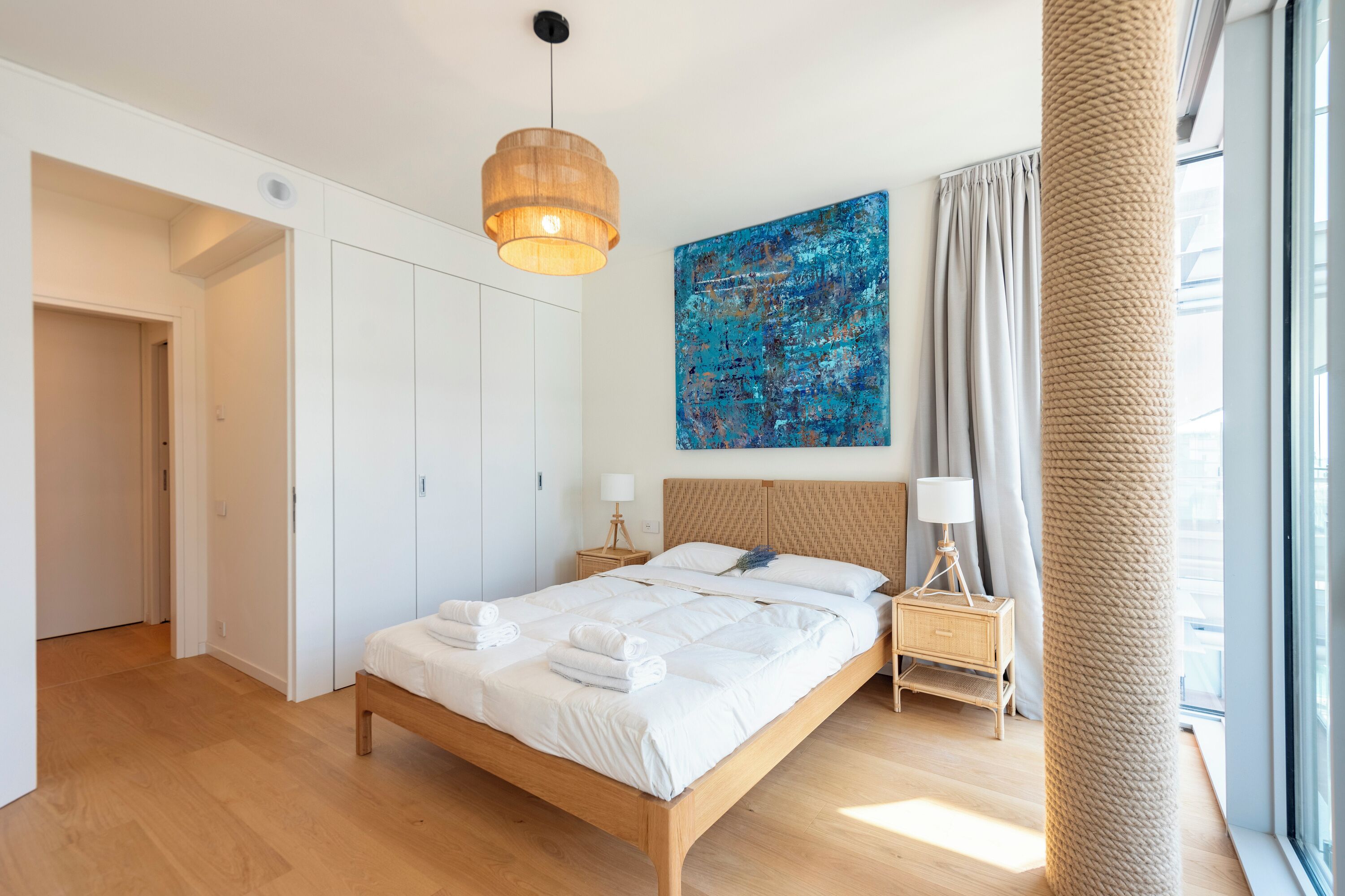 Standard Apartment, Multiple Bedrooms, Sea Facing (Sea View Apartment Genova Waterfront) | 1 bedroom, iron/ironing board, free WiFi, bed sheets