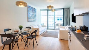 標準公寓, 1 間臥室, 微波爐, 向海 (Sea View Apartment Genova Waterfront) | 內部